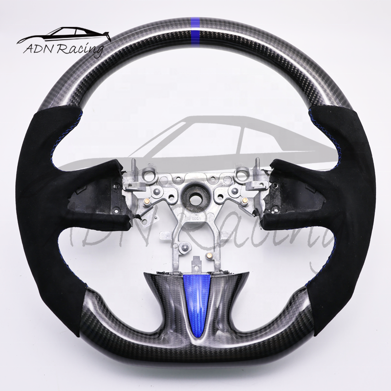 For INFINITI G25 G35 G37 Q50 Q50L Q60 Carbon Fiber Steering Wheel