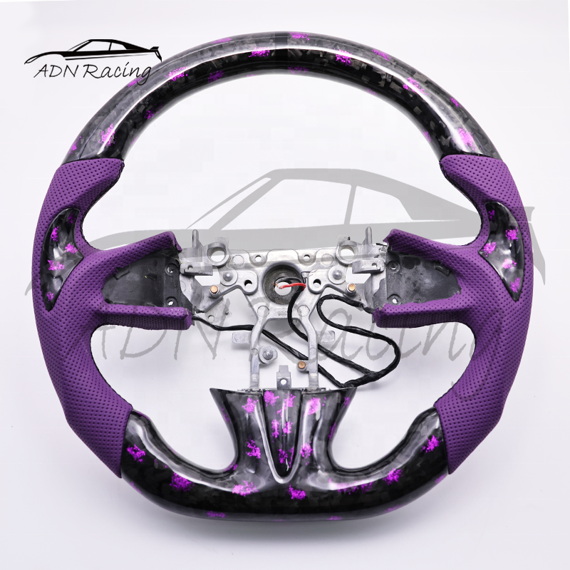 For INFINITI G25 G35 G37 Q50 Q50L Q60 Carbon Fiber Steering Wheel