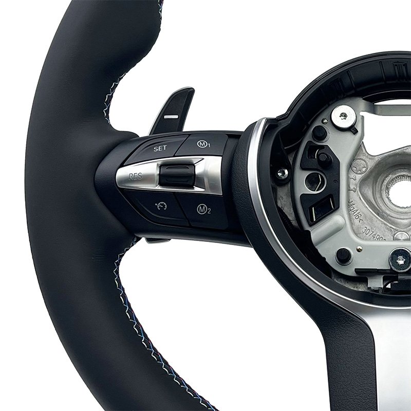 Customized leather color modified steering wheel suitable for BMW F10 F30 3 Series 5 Series 2021-2022 ZC-M328-1