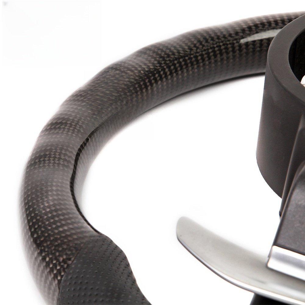 Carbon fiber interior accessories Show steering wheel Custom real carbon fiber LED steering wheel