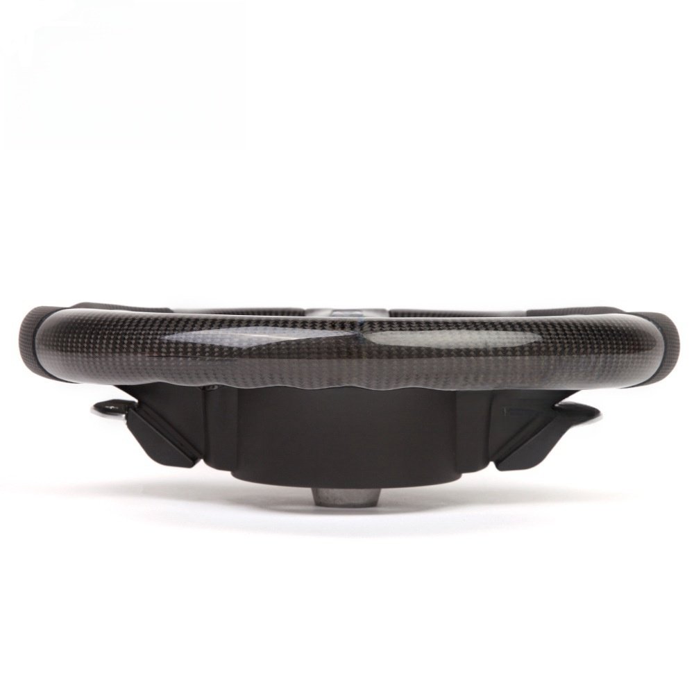 Carbon fiber interior accessories Show steering wheel Custom real carbon fiber LED steering wheel