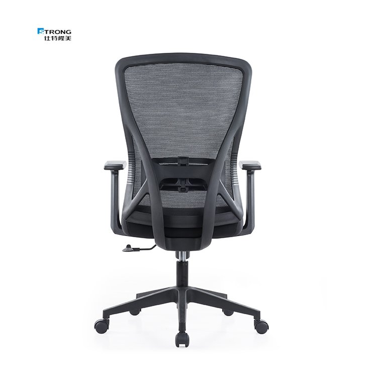 Classic Luxury Modern Fixed Armrest Swivel Computer Mesh Ergonomic Office Chair