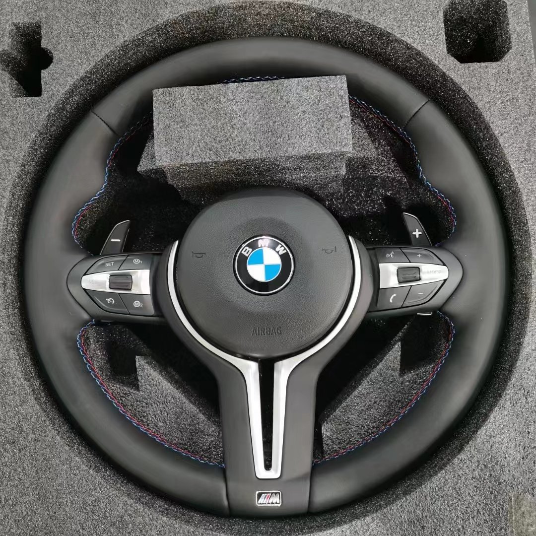 Upgrade M performance steering wheel Fit for BMW E46 E90 E92 E93 E87 E60 E61 Old M3 M5 3 series 5 series Custom steering wheel