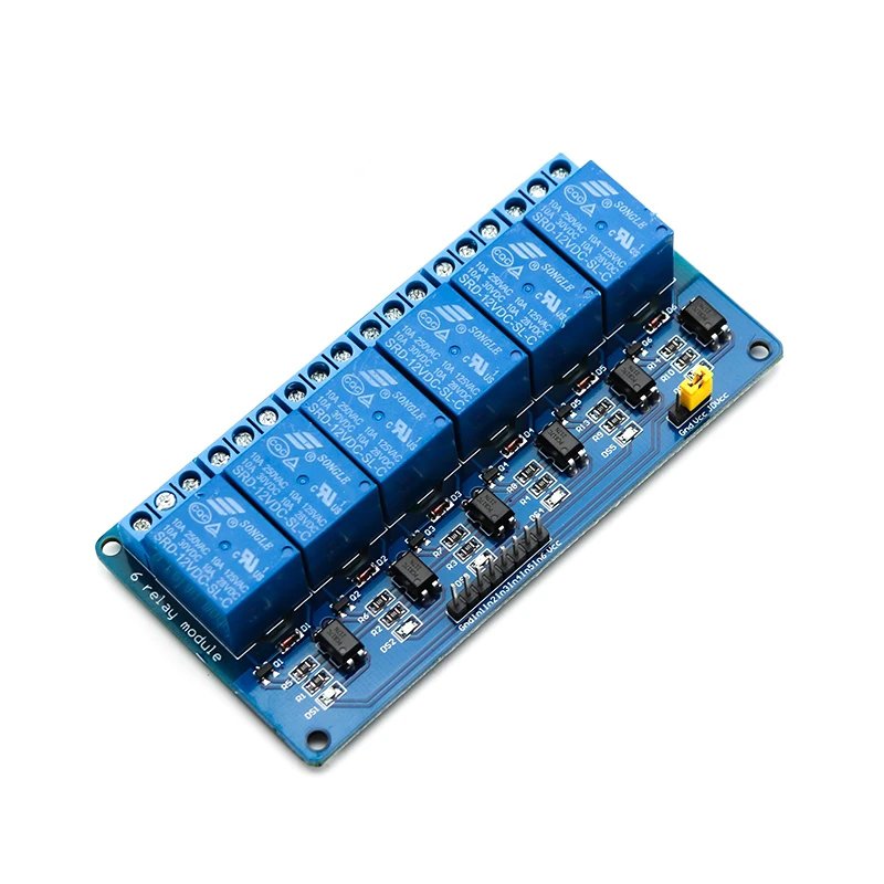 5V 12V 24V Relay Module With Optocoupler Relay Output 1 2 4 6 8 16Way Relay Module for Arduino PLC Automation Equipment Control