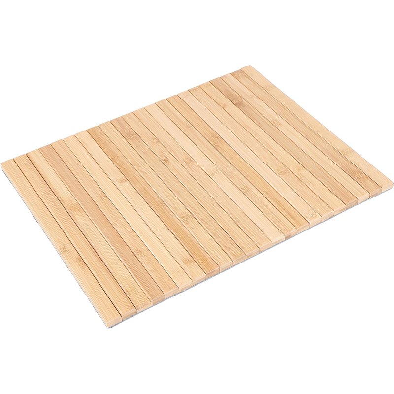Natural Bamboo Sofa Armrest - Anti-Slip Couch Coaster