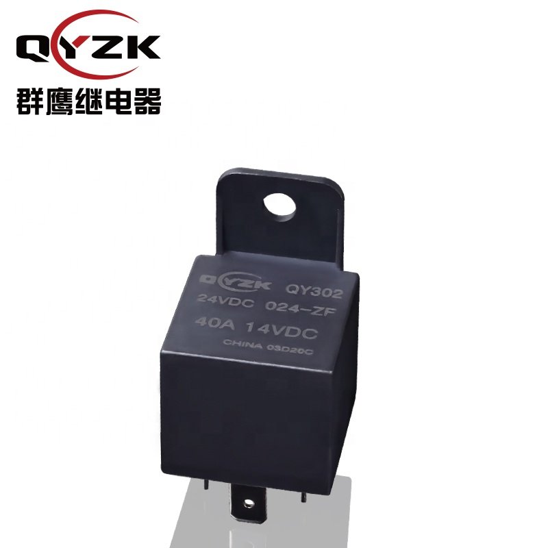 24V DC SPDT (1 Form C) Rating Load 40A 14VDC 5 Pins 1.8W With Plastic Bracket Alternative to G8JNB Battery Breaker Auto Relay