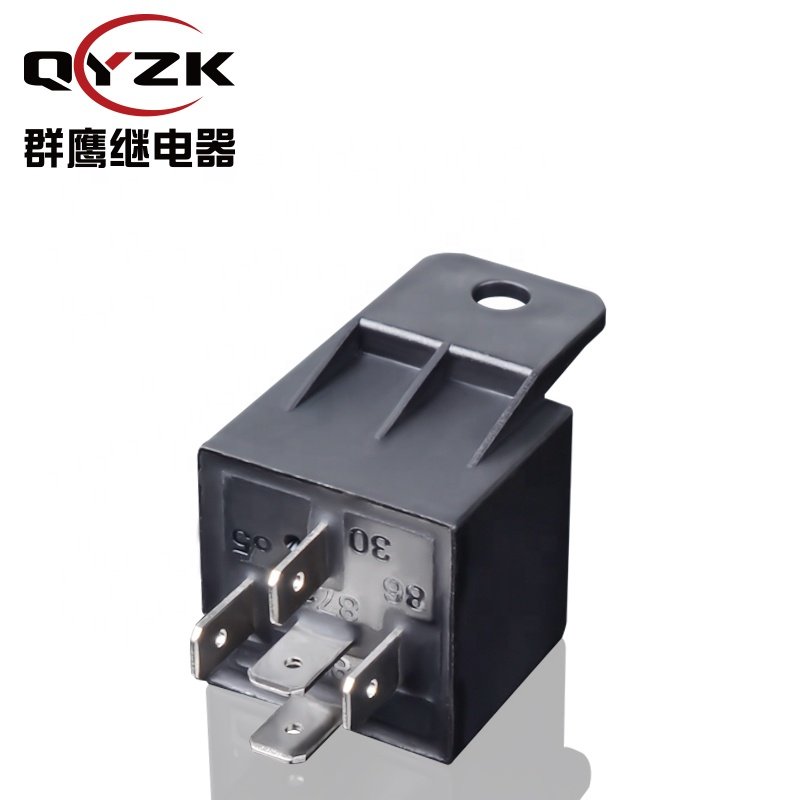 24V DC SPDT (1 Form C) Rating Load 40A 14VDC 5 Pins 1.8W With Plastic Bracket Alternative to G8JNB Battery Breaker Auto Relay