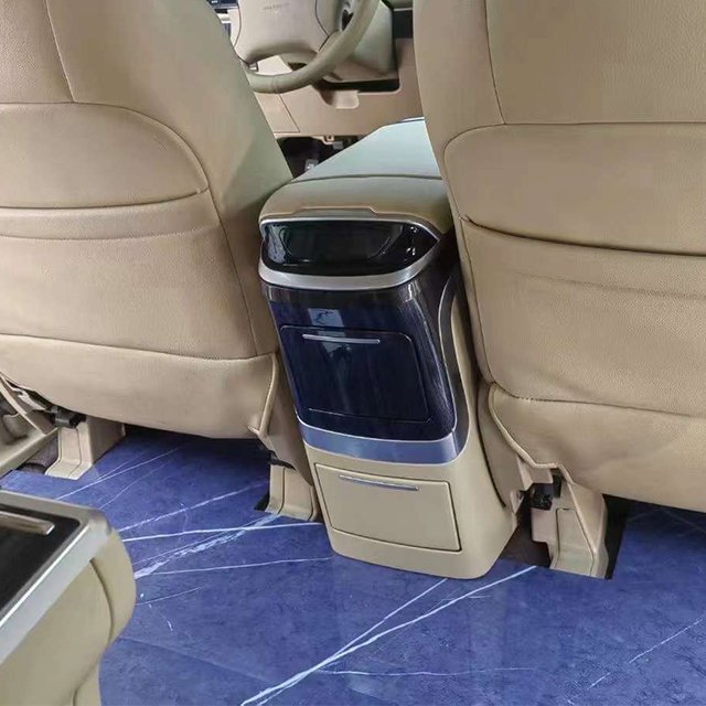 Applicable for the Toyotaa Previa Armrest Box Interior Modification and Upgradingwith/without Electronic/Compressor Refrigerator