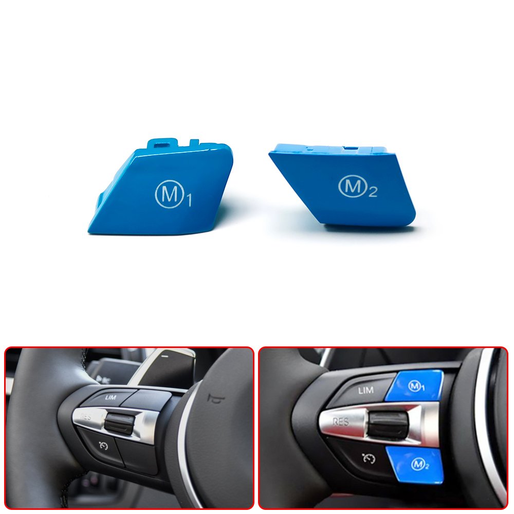 Car Steering Wheel M1 M2 Mode Switch Button For BMW M3 M4 M5 M6 X5M X6M F80 F82 F83 F10 F15 F16 F21 F30 F32 F33 F36 F06 F12