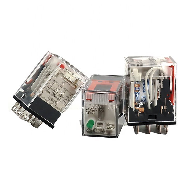HOT SALE Omrons MY4N Series Intermediate Relay MY4N-GS DC48V/MY4N-GS DC110V/MY4N-GS DC220V