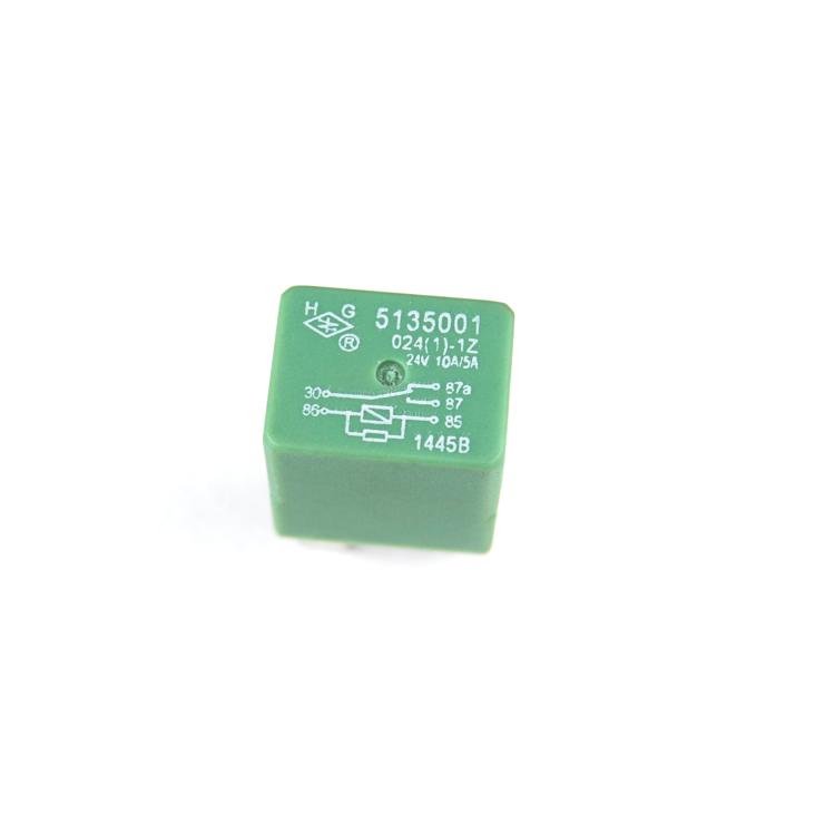 ISUZU Parts 8-97173035-1 Auto Relays 8971730351 Electrical Fan Relay for ISUZU NPR75 4HK1-TCS 24V 10A 5A