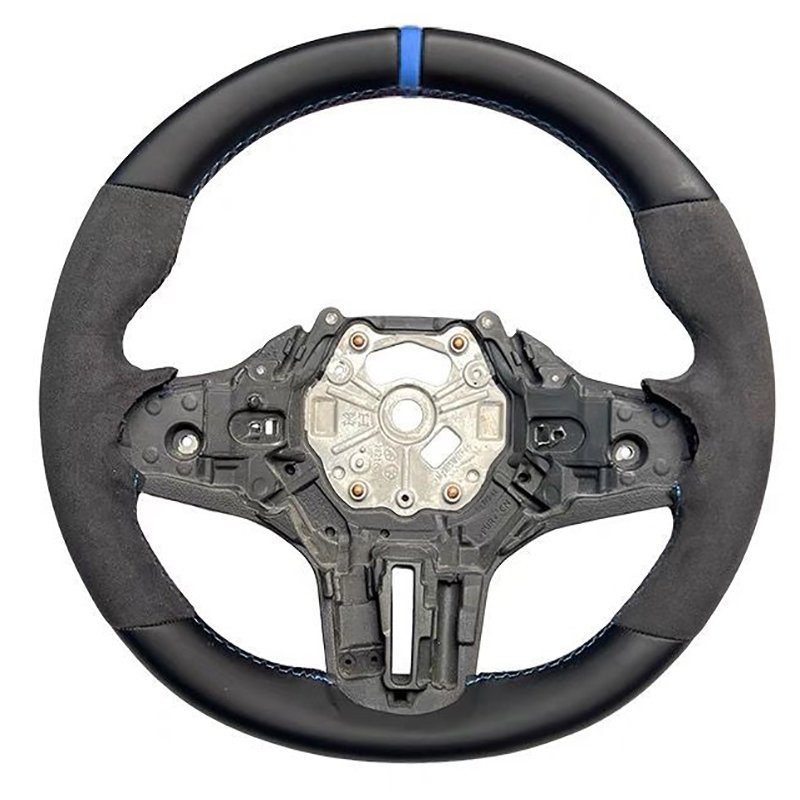 Piano Black Sport Carbon Fiber Steering Wheel for BMW G20 G30 G80 G82 G26 F40 F44 G11 G12 G14 G15 G32 X3 X4 X5 X7