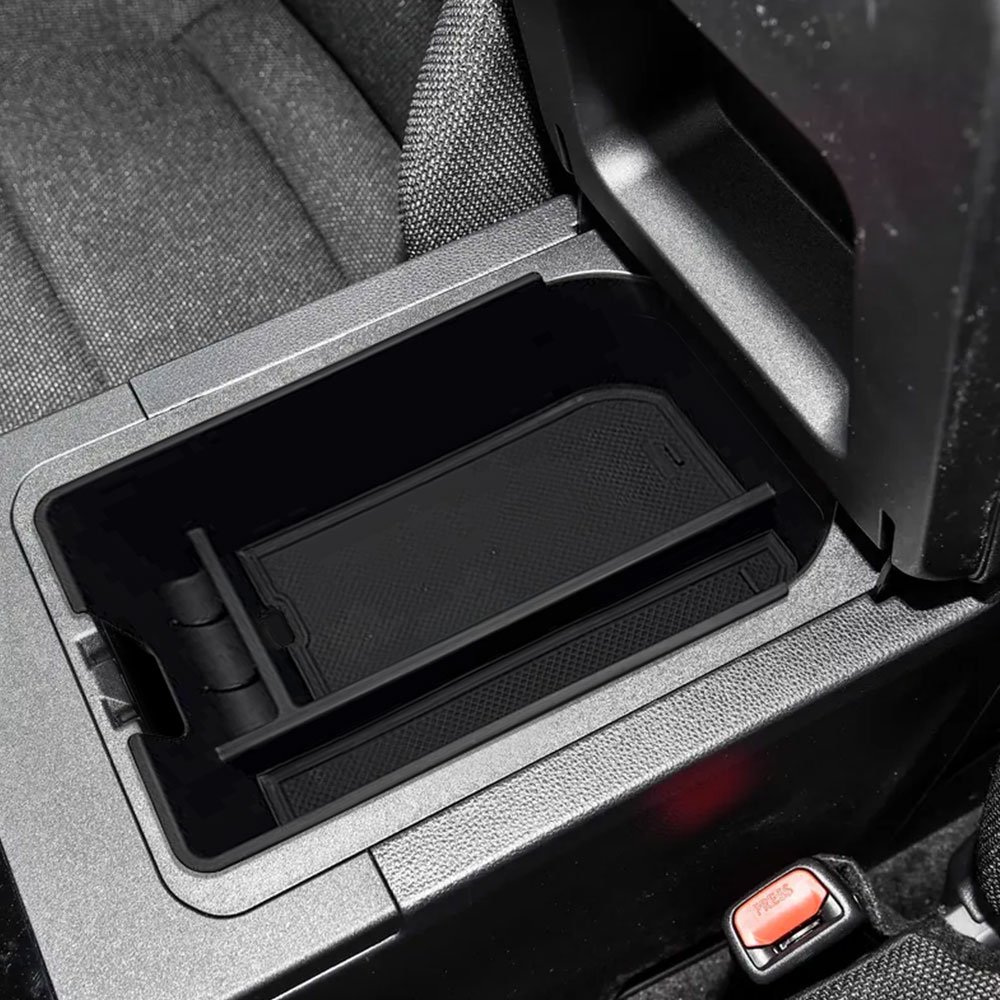 Interior Central Control Storage Box Tray Compatible Armrest Hidden Drawer Cup Holder for Toyota Land Cruiser Prado 250