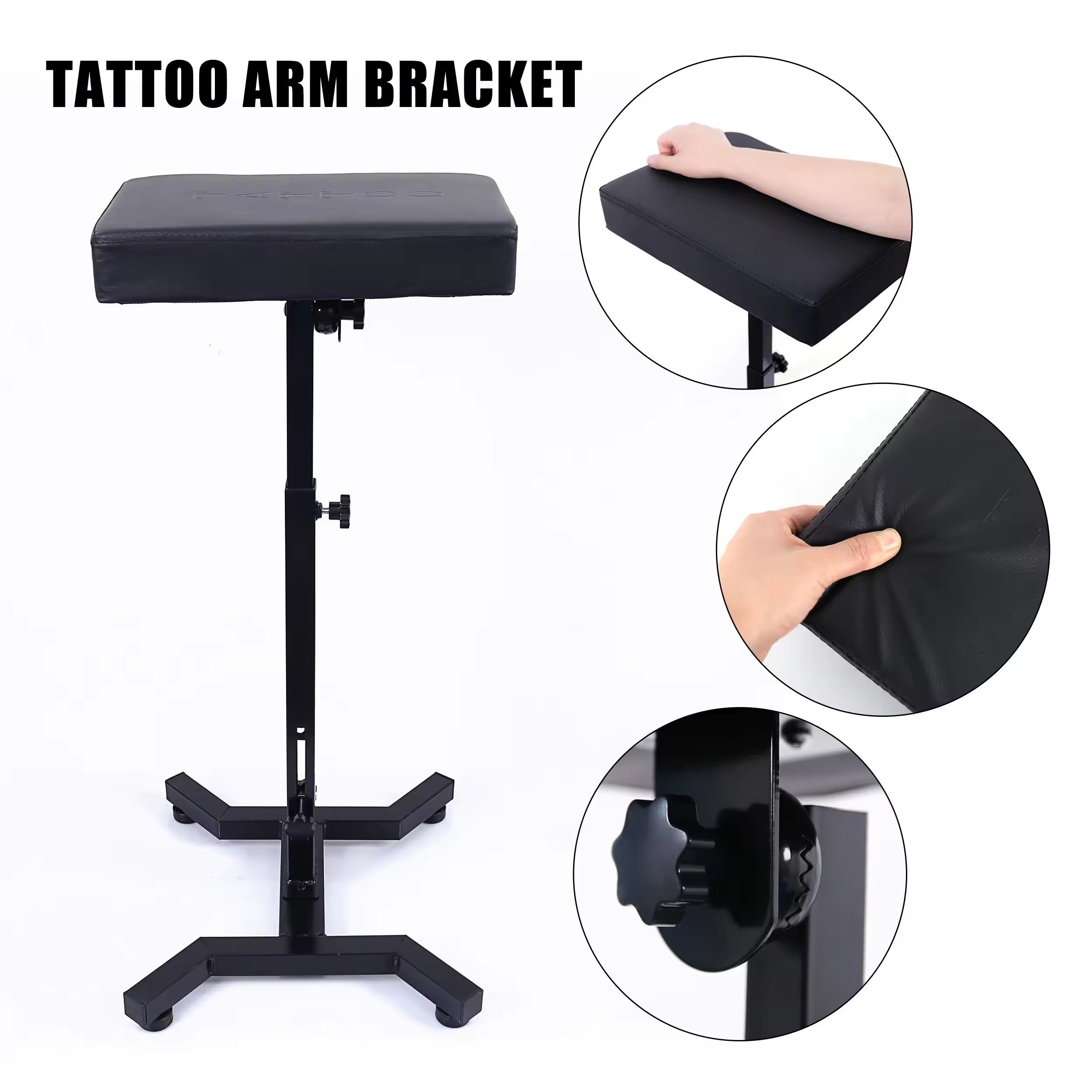 Factory Manufacturer Wholesale Large Adjustable Tattoo Arm Rest Stand Tattoo Armrest