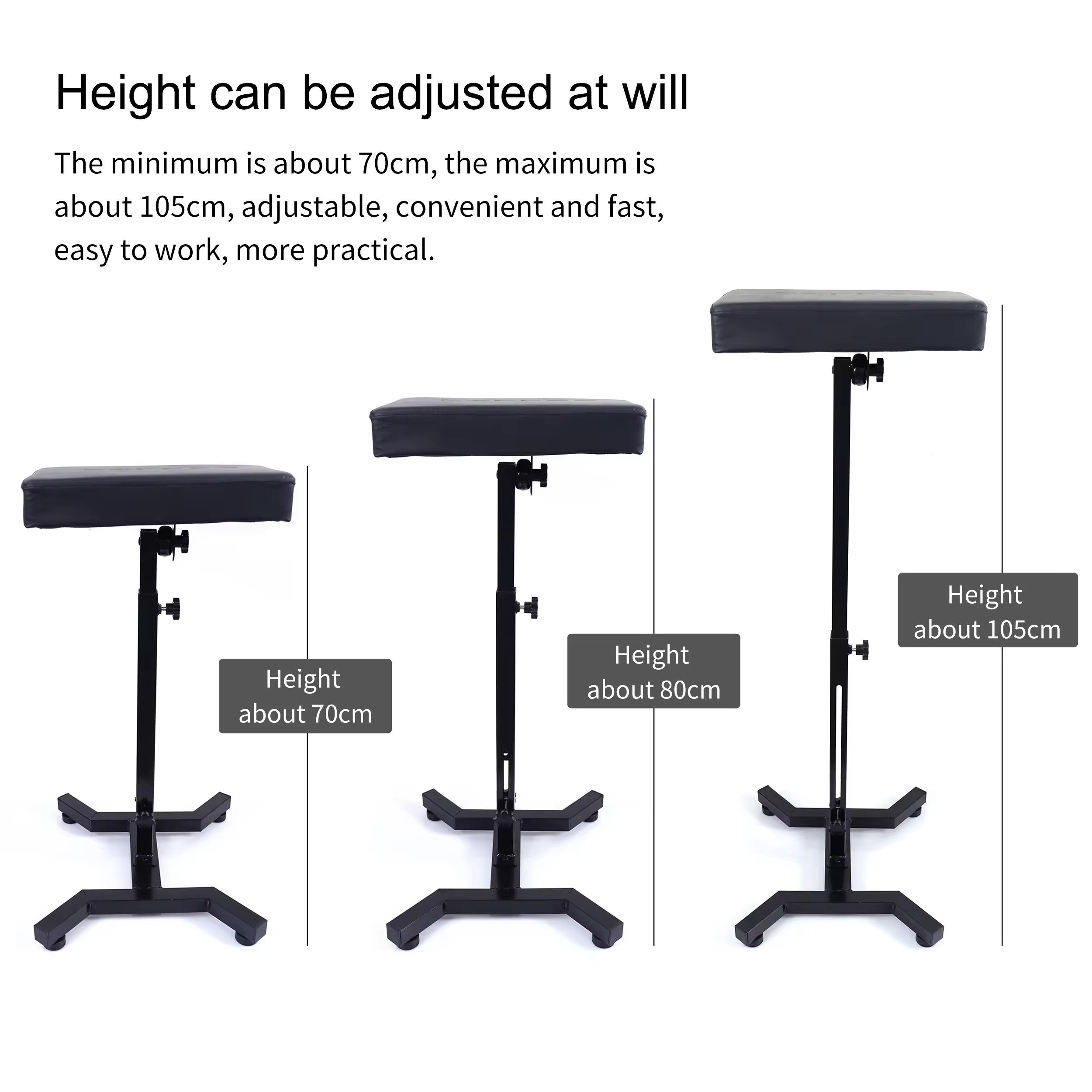 Factory Manufacturer Wholesale Large Adjustable Tattoo Arm Rest Stand Tattoo Armrest
