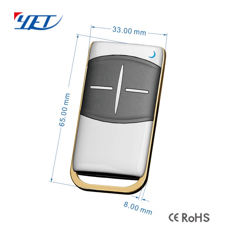 YET2132 Cloning Duplicator Key Remote Controller 433Mhz Clone Fixed Learning Code for Gate Garage Door