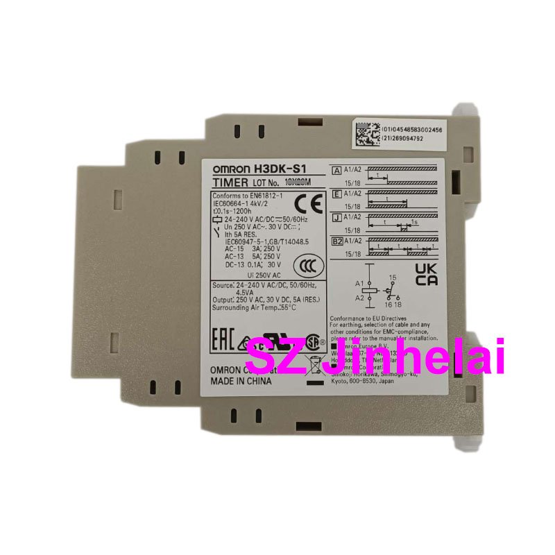 New and Original 0.1S-1200h Time Relay 240VAC Timer H3DK-M1 H3DK-M2 H3DK-G H3DK-F H3DK-S1 H3DK-S2
