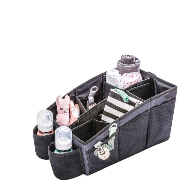 Car Multi Functional Storage Box Interior Detail Split Trash Can/Tissue Holder/Water Cup Holder Seat Back Organizers