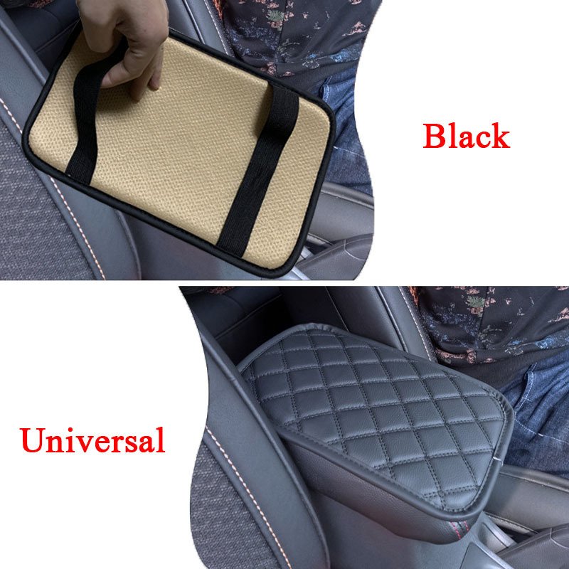 Four seasons universal car armrest box heightening pad car memory foam armrest box pad central armrest box