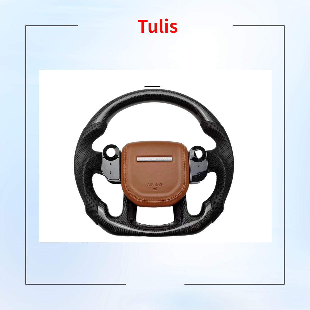 Car Steering Wheel Cover For Range Rover Vogue Sport Horn Sound Retrofit Control Interior Auto Electronic