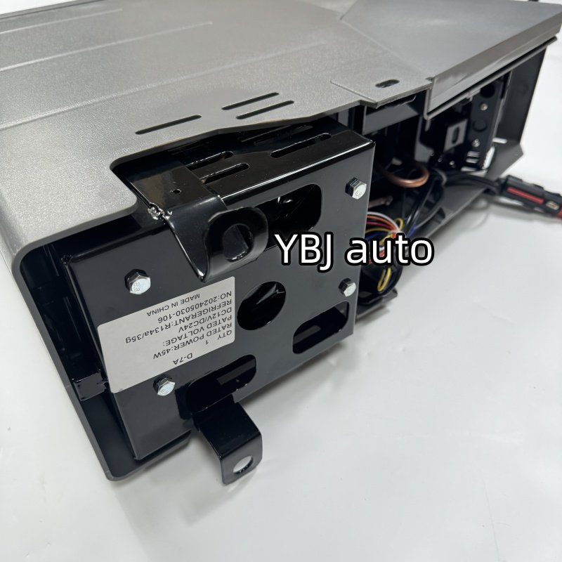 YBJ Interior Portable 12V LC79 Armrest Cooler Box Car Refrigerator for Land Cruiser 70 75 LC76 LC70 Mini Fridge FJ79 Car Fridge