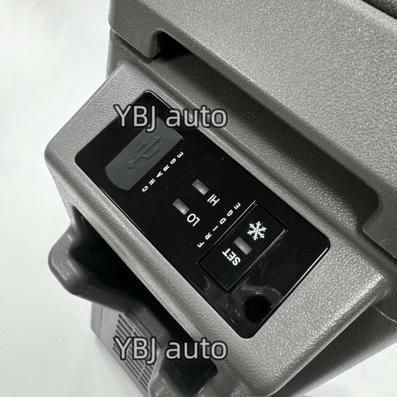 YBJ Interior Portable 12V LC79 Armrest Cooler Box Car Refrigerator for Land Cruiser 70 75 LC76 LC70 Mini Fridge FJ79 Car Fridge