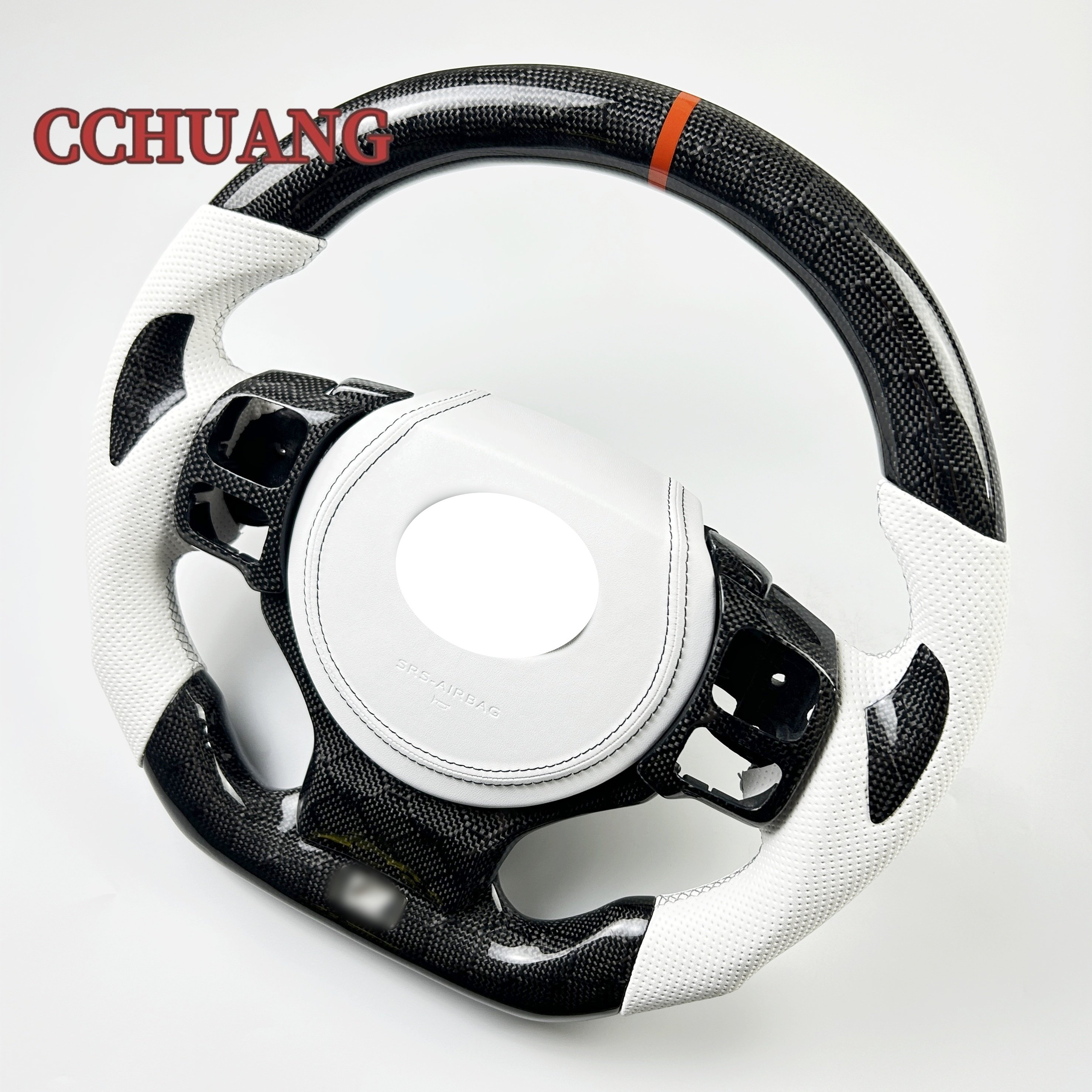 Sports Style Carbon Fiber Car Steering Wheel Button Key Cover Sticker Interior Trim Accessories for LEXUS es300 is250 is300 rx