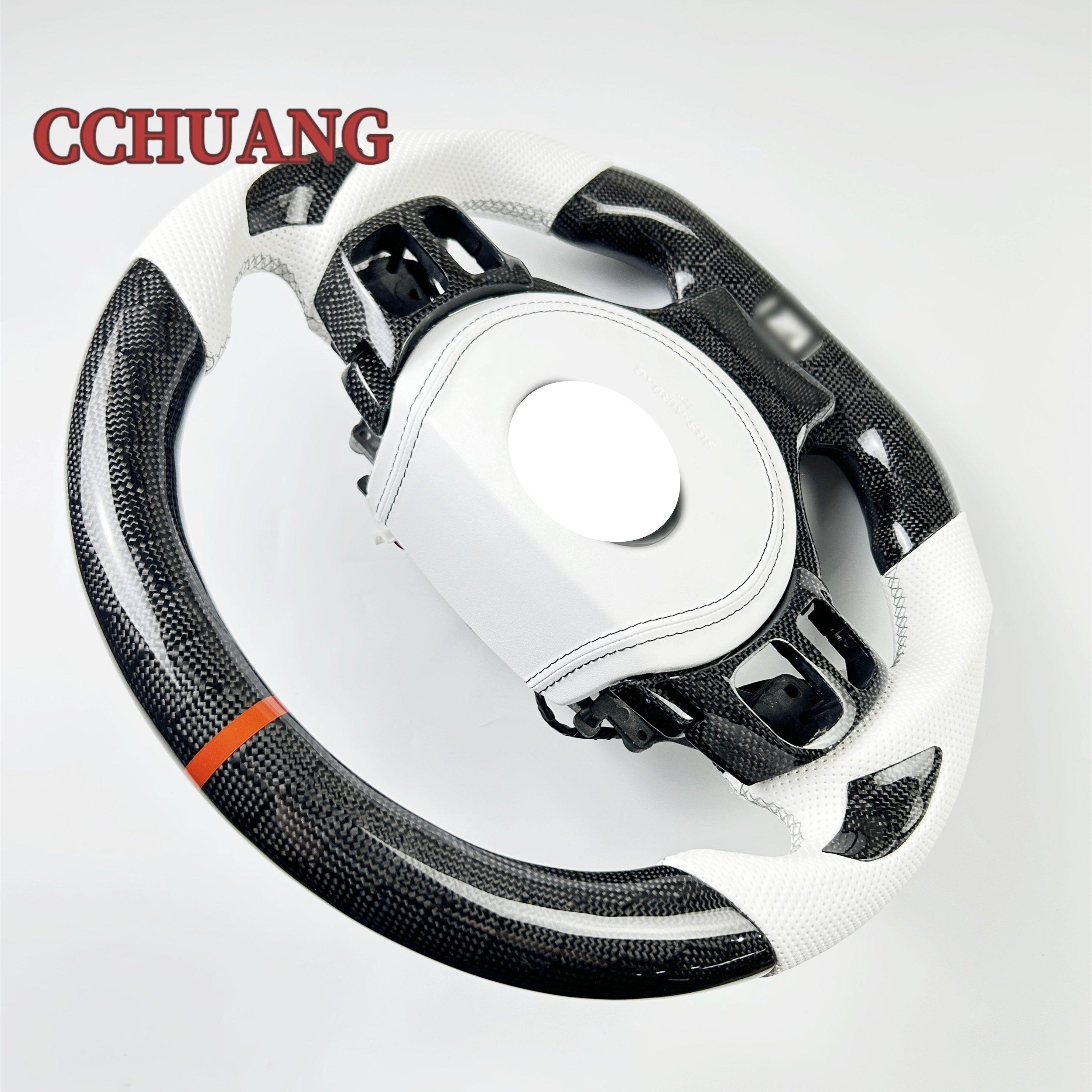 Sports Style Carbon Fiber Car Steering Wheel Button Key Cover Sticker Interior Trim Accessories for LEXUS es300 is250 is300 rx