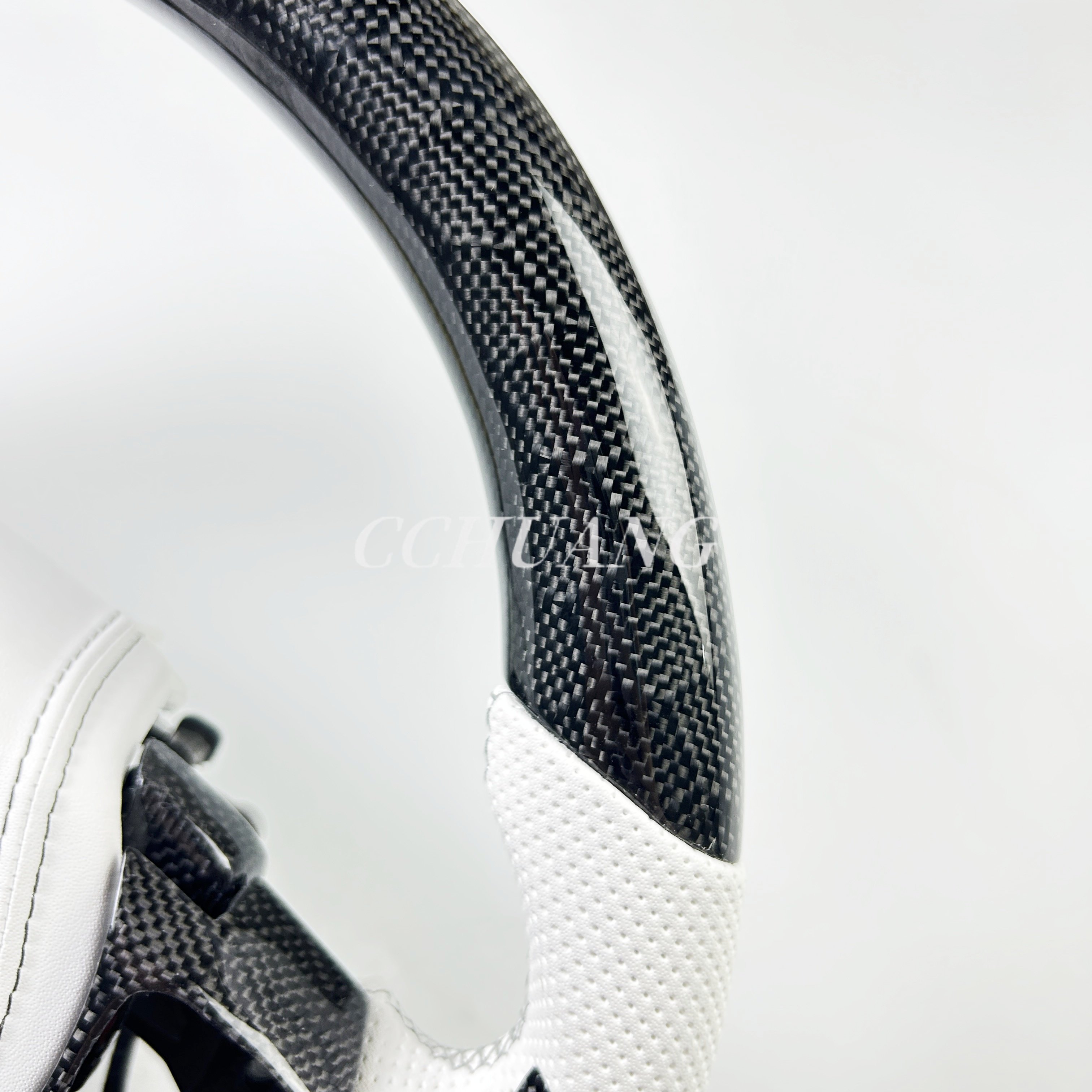 Sports Style Carbon Fiber Car Steering Wheel Button Key Cover Sticker Interior Trim Accessories for LEXUS es300 is250 is300 rx