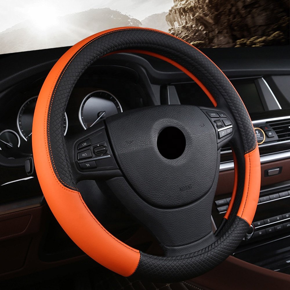 Car steering wheel cover cool steering wheel cover Large vehicle size 36-52CM custom size LOGO gift advertisement