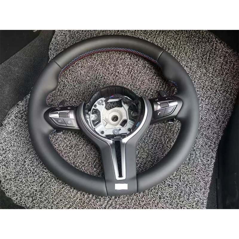 Custom Leather Steering Wheel F30 F32 F10 F20 F07 F01 E46 E60 E90 M3 M4 M5 M7 Steering Wheel for BMW