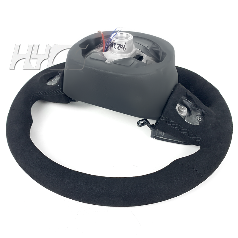 Car Interior Accessories Suede Steering Wheel For Dodge Challenger Charger HELLCAT 2015 2016 2017 2018 2019