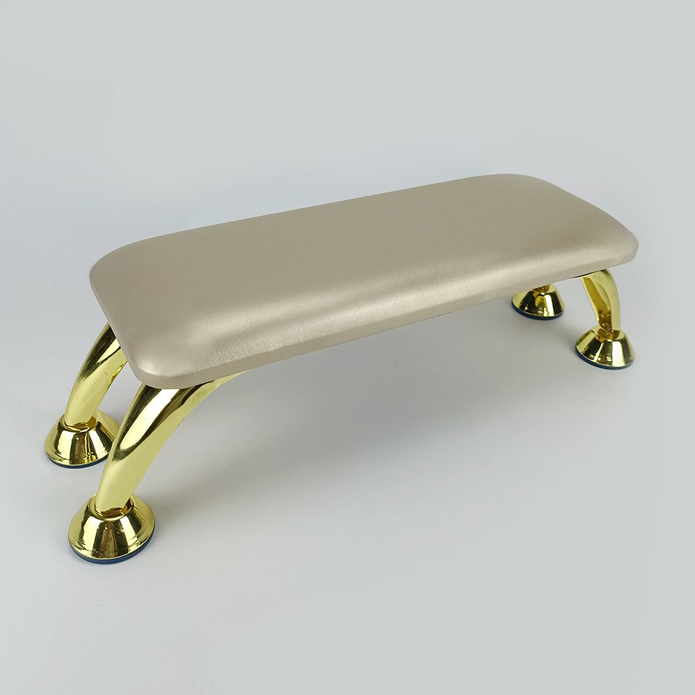 Wholesale Professional Custom Nails Products White Foot Hand Arm Rest Pillow Pu Leather Nail Armrest for Manicure