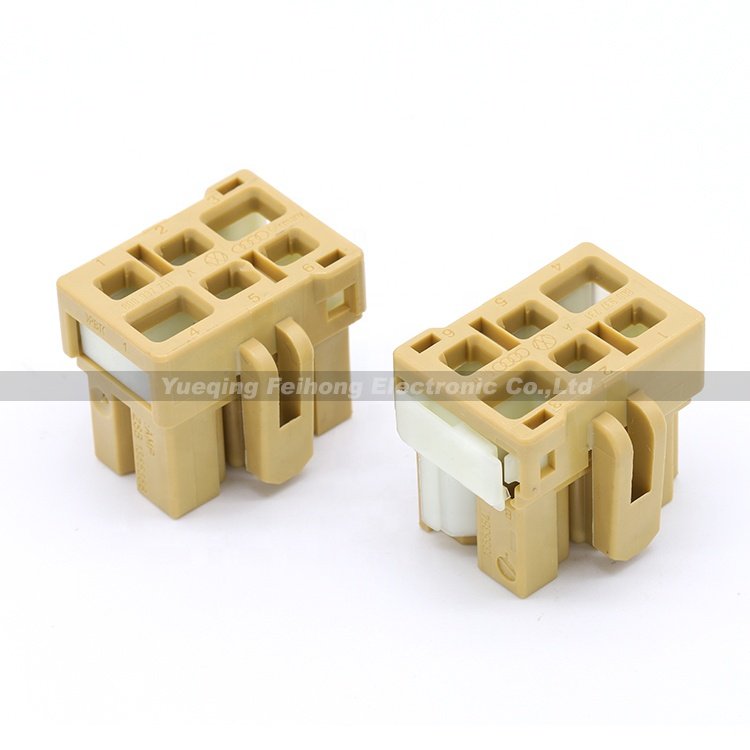 1355356-2 TE 6 Pin VW Audi Wire Harness Connector Auto Female Terminal Receptacle Connector 800 937 731