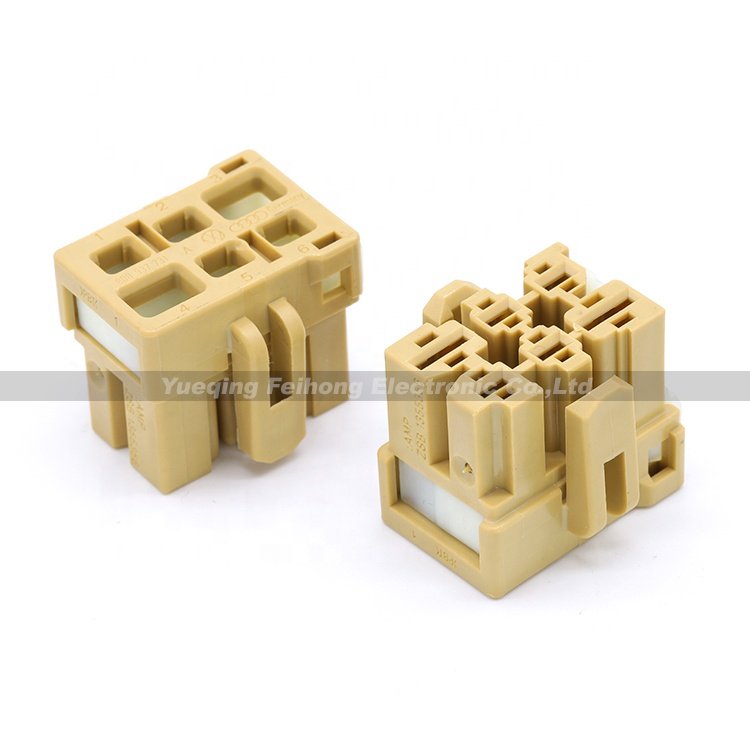 1355356-2 TE 6 Pin VW Audi Wire Harness Connector Auto Female Terminal Receptacle Connector 800 937 731