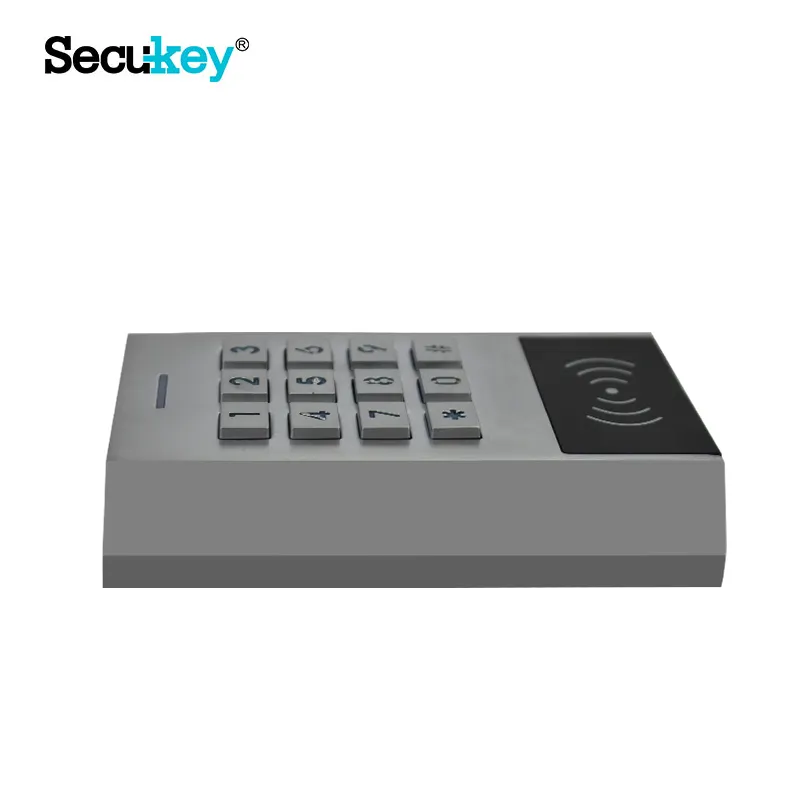 Auto Door Access Control Keypad Waterproof Metal Case Rfid 125khz/13.56Mhz Access Control Keypad Stand-alone With 1000 Users