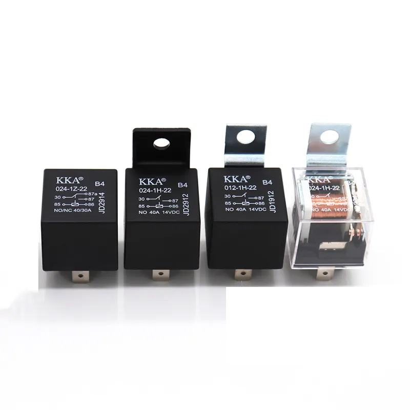 1Z 12V/40A 12V 30A 40A Relay 5PIN Relay Socket Harness Automotive Blade Relay Used in Automobiles
