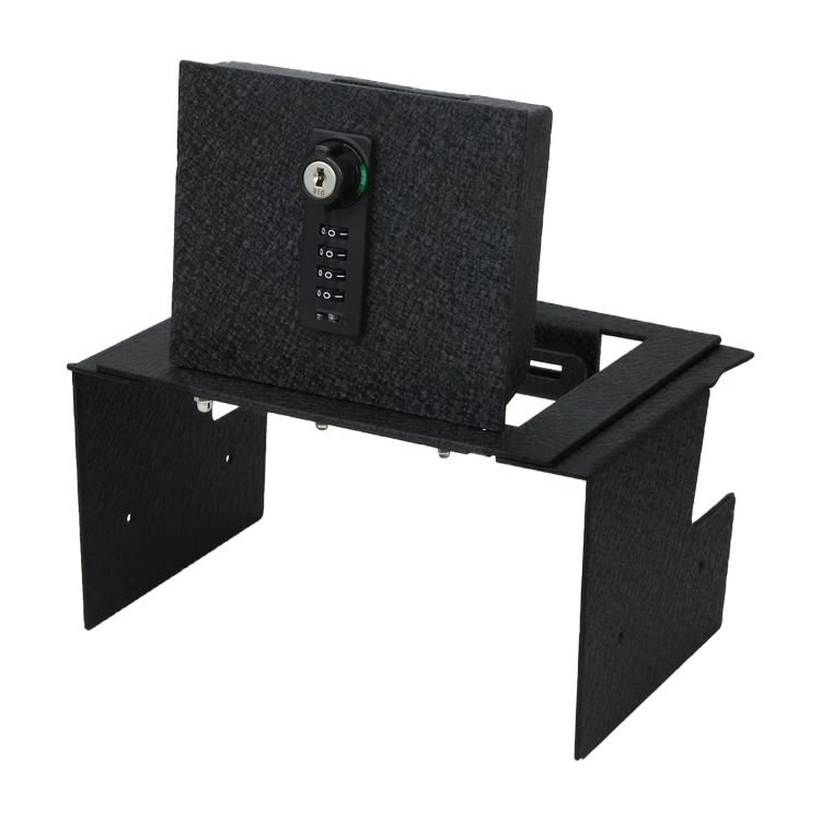Toyota Tacoma Car Security Storage Accessory Hidden Vehicle Lock Box Console Safe Anti-Theft Interior Accessory Console Safe