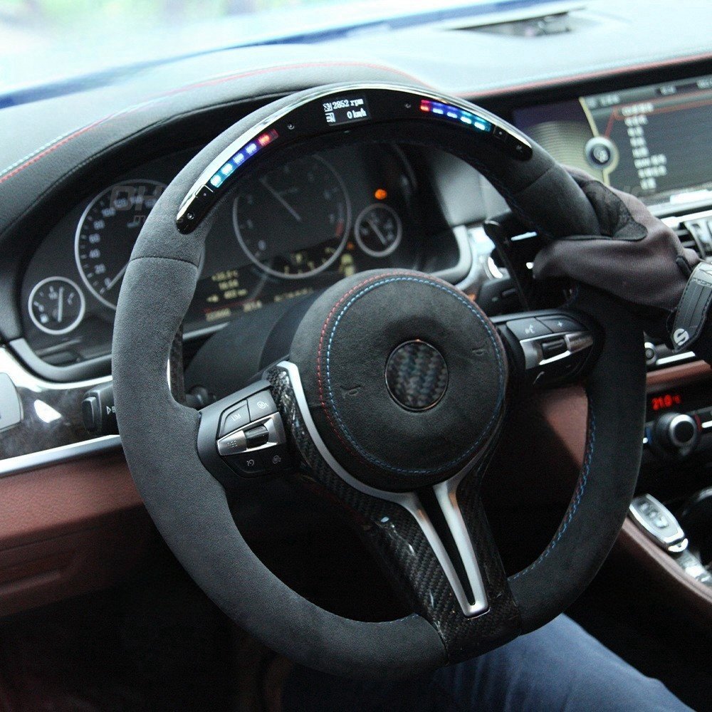 For BMW F10 F30 e46 M6 5 Series F12 6 Series F01 7 Series M Performance Steering Wheel 2009 2010 2011 2012 2013 2014 2015 2016