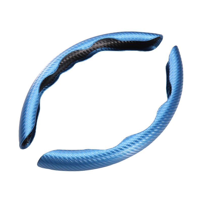 Universal Sport Anti-slip Car Steering Wheel Covers Suede Carbon Fiber Steering Wheel