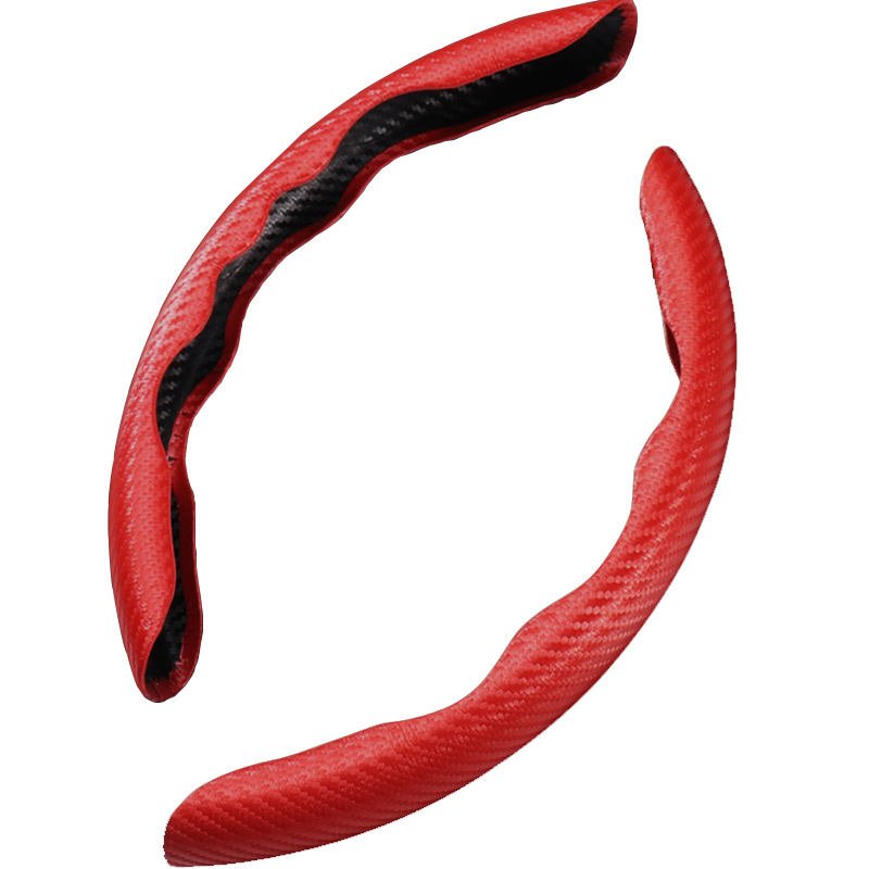 Universal Sport Anti-slip Car Steering Wheel Covers Suede Carbon Fiber Steering Wheel