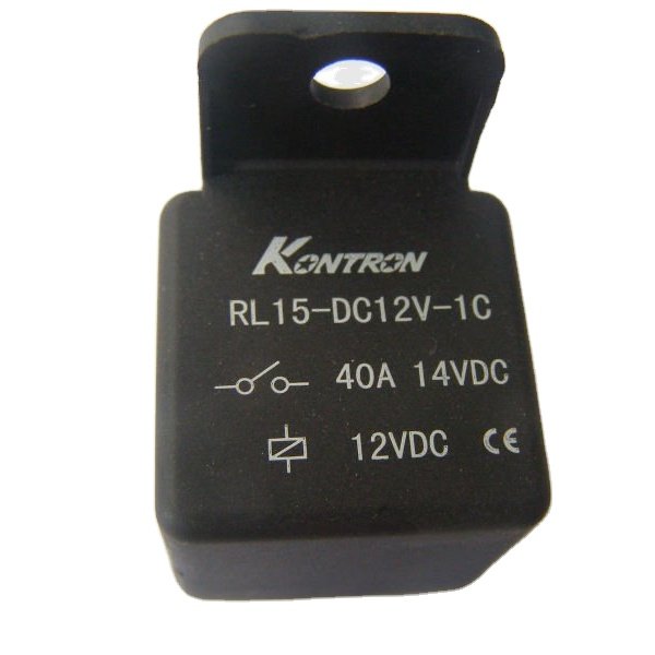 Kontron China Factory's Miniature Electric Car Automotriz Relays 12v 14v 24v 30/40/70 Amp High Power with Electromagnetic Theory