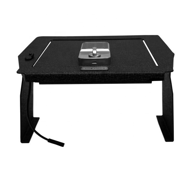 TuoJue Electric Number Lock Car Armrest Storage Box for Ford F150 Anti-theft Center Console Safe