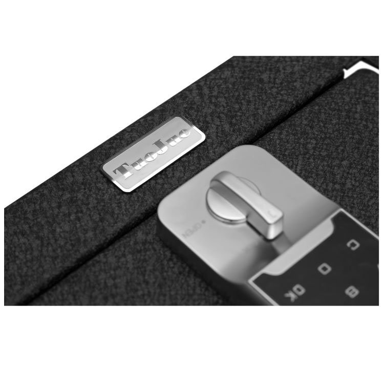 TuoJue Electric Number Lock Car Armrest Storage Box for Ford F150 Anti-theft Center Console Safe