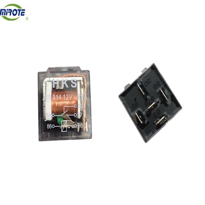 SPDT 5 Terminals Relay JD1914 12V 80A Sealed Transparent Copper Relay