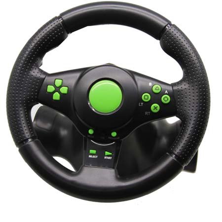 SUNDI High-quality Premium Game Control game steering wheel Gaming Steering Wheel For PS2 PS3 Xbox 360 PC