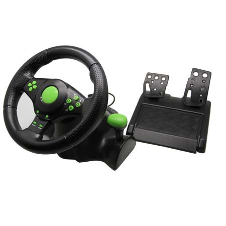 SUNDI High-quality Premium Game Control game steering wheel Gaming Steering Wheel For PS2 PS3 Xbox 360 PC