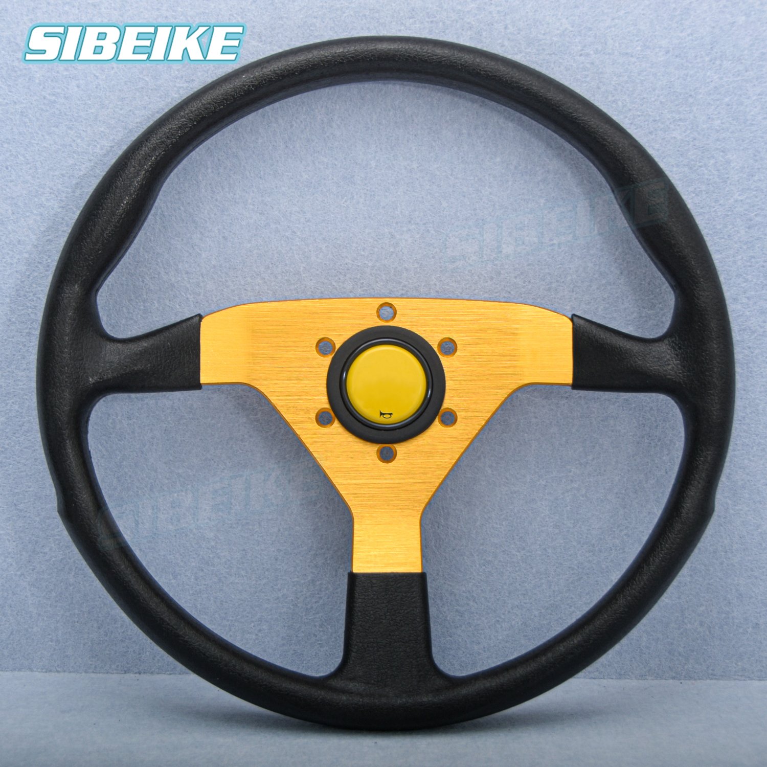 14inch JDM Montecarlo Style PU Drifting Sport Steering Wheel Universal Sim Racing Game Steering Wheel