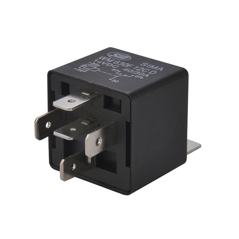 Auto Relays 4/5 Pin NO/NC Automotive Relay with Housing Position 40A WM630F