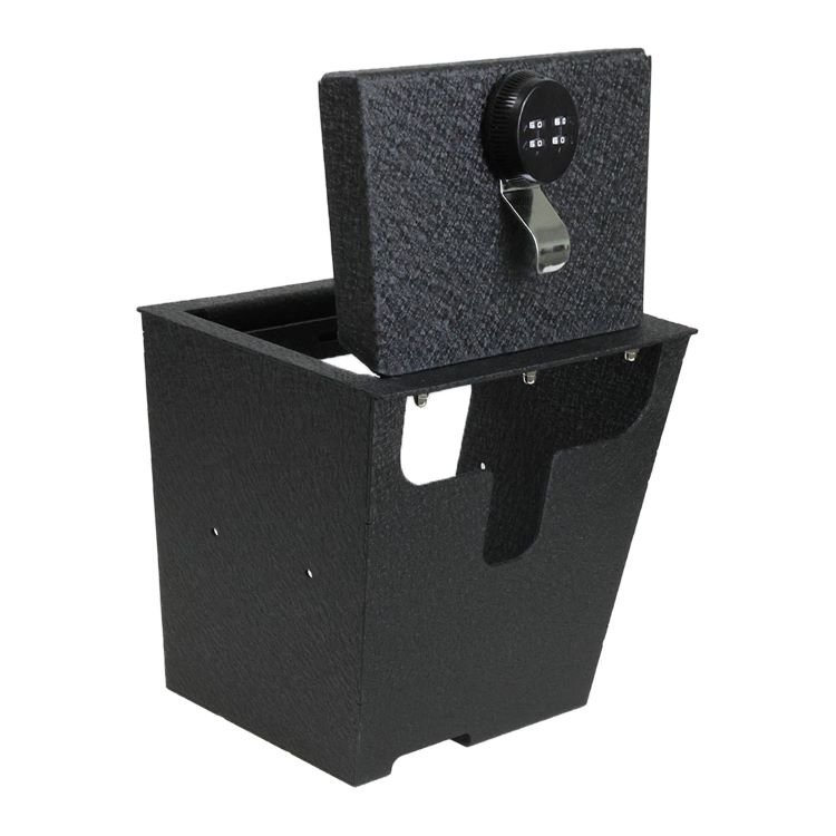 Ford Explorer Vehicle Console Accessory Center Armrest Security Storage With Lock Box Interior Kit Accessory Console Gun Safe